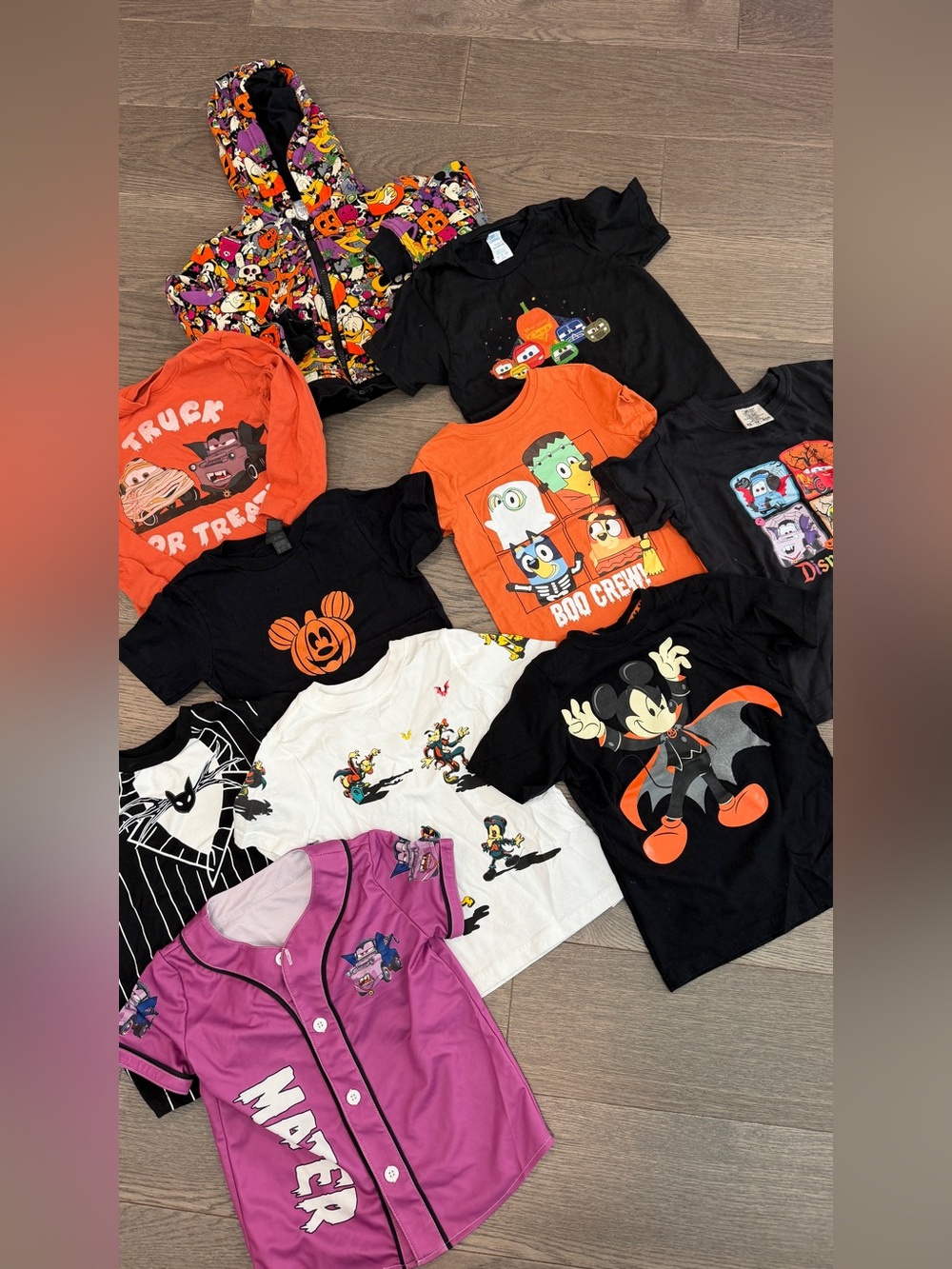 Disney Halloween Clothing Lot 4/5